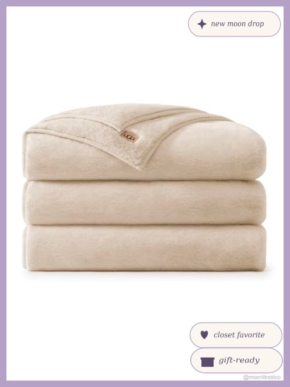 Faux Fur King Bed Blanket 110x92 Hypoallergenic Woven Backing